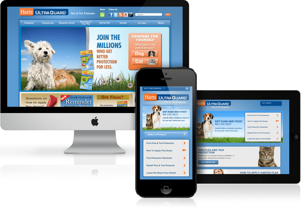 http://www.inflexioninteractive.com/case/hartz-ultraguard/